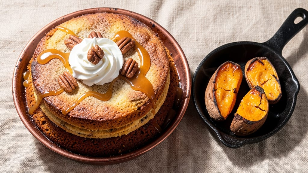Sweet Potato Box Cake Recipe: Moist Layers and Caramelized Topping Magic